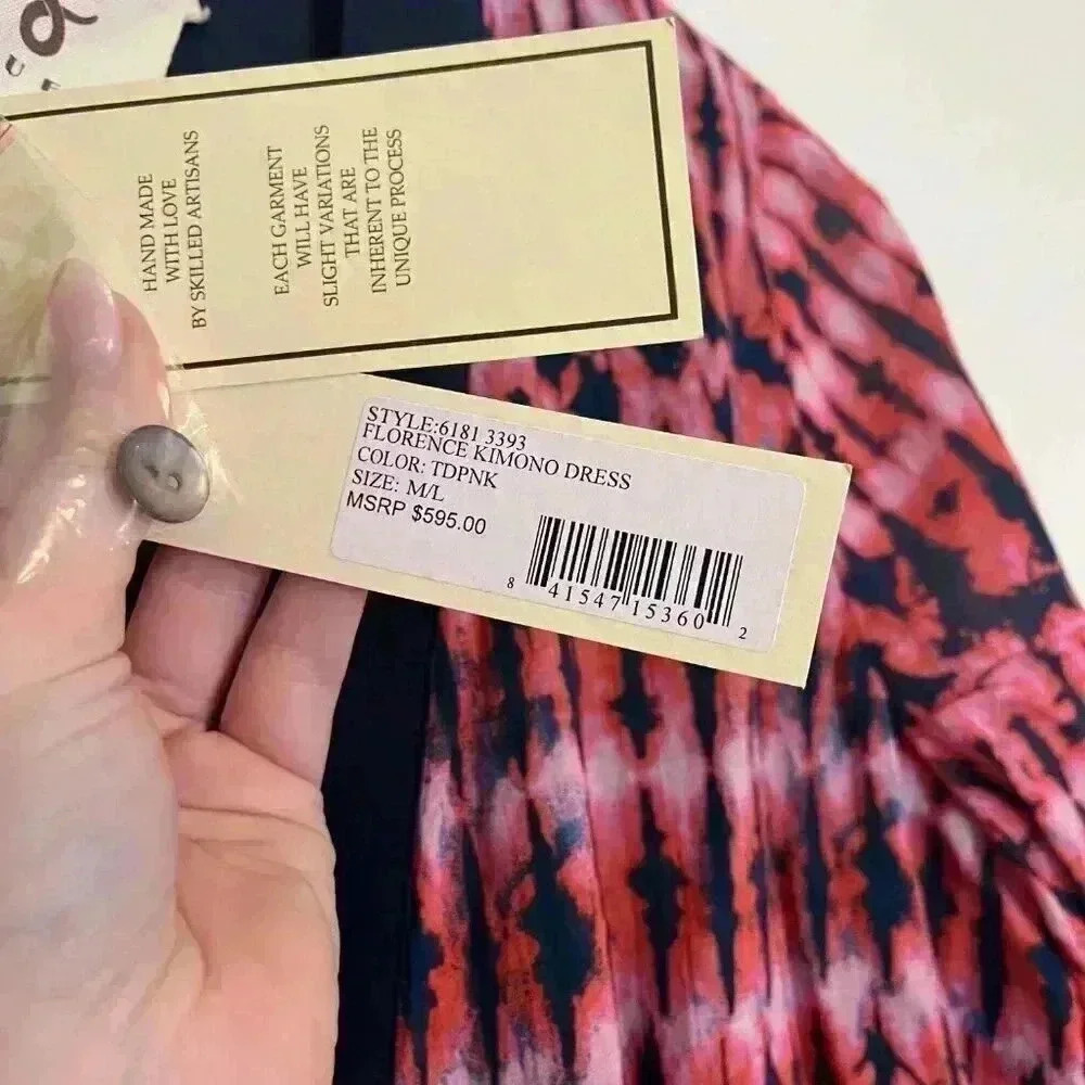 NWT FIGUE Florence Kimono Dress - Picture 8 of 15